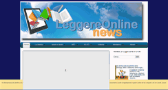 Desktop Screenshot of leggereonline.com