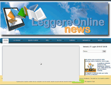 Tablet Screenshot of leggereonline.com